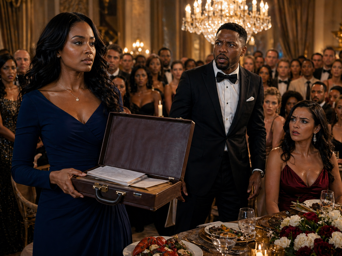 My Husband Called Me a Servant at His Birthday Dinner—Then I Opened His Briefcase in Front of 100 Guests